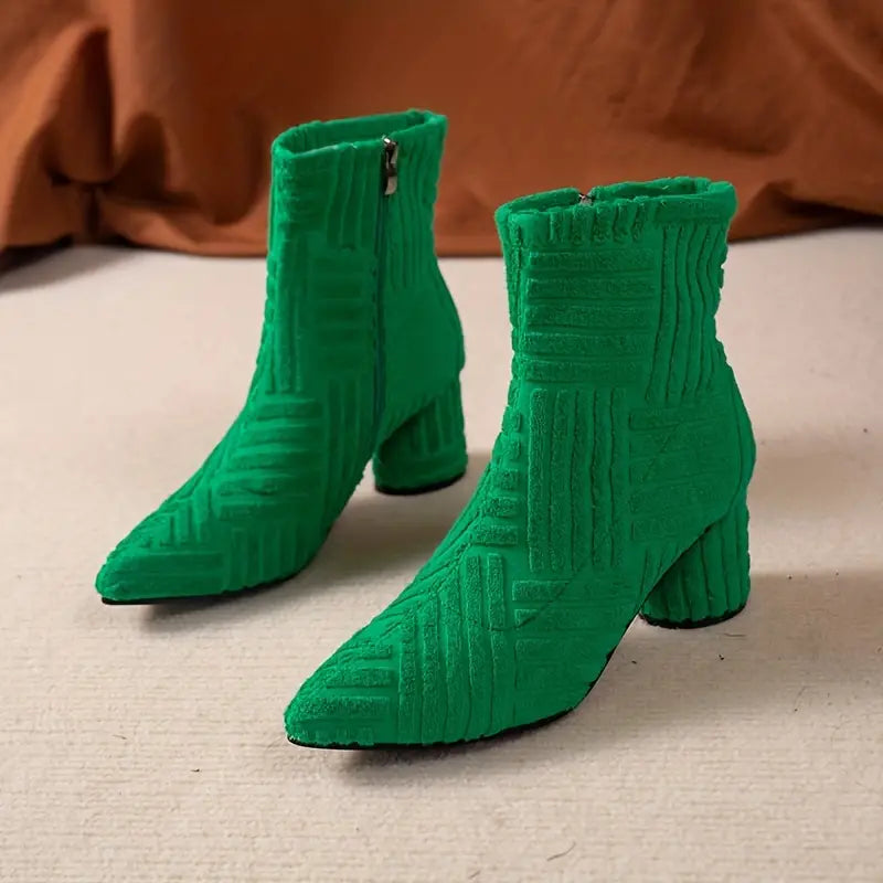 Munire | Bottes élégantes à talon block pour femmes