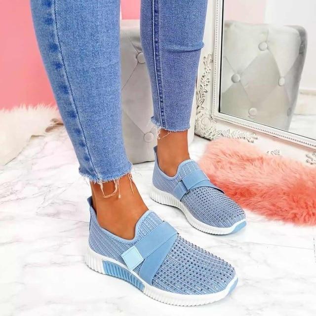 Hadassah - Baskets pour femmes avec velcro - Améliorez votre posture de course !