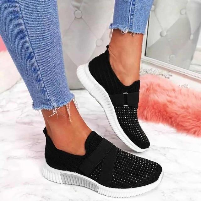 Hadassah - Baskets pour femmes avec velcro - Améliorez votre posture de course !