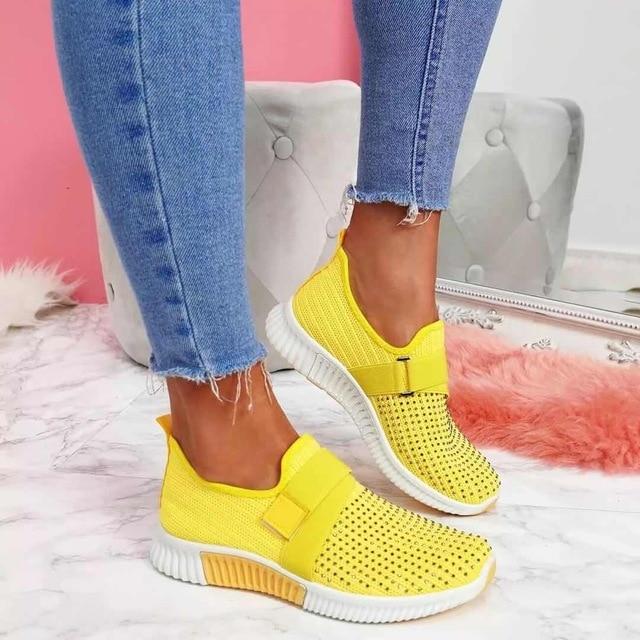 Hadassah - Baskets pour femmes avec velcro - Améliorez votre posture de course !