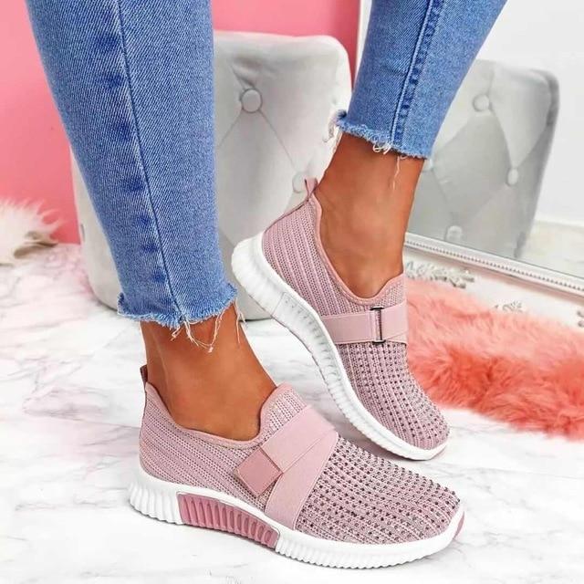 Hadassah - Baskets pour femmes avec velcro - Améliorez votre posture de course !