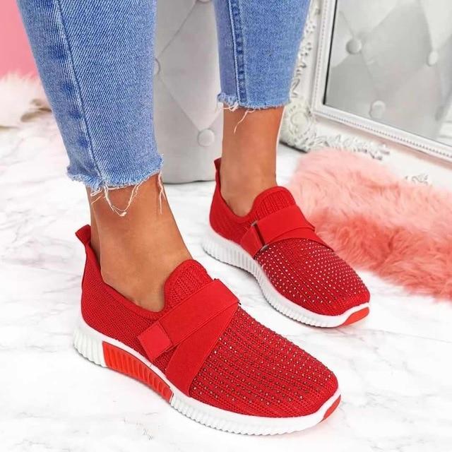 Hadassah - Baskets pour femmes avec velcro - Améliorez votre posture de course !