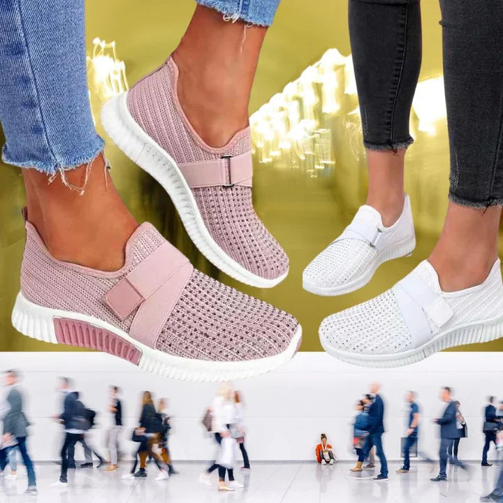 Hadassah - Baskets pour femmes avec velcro - Améliorez votre posture de course !
