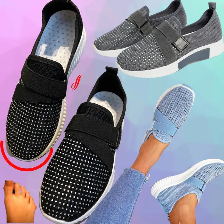Hadassah - Baskets pour femmes avec velcro - Améliorez votre posture de course !