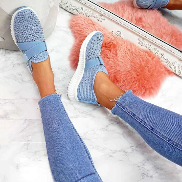 Hadassah - Baskets pour femmes avec velcro - Améliorez votre posture de course !