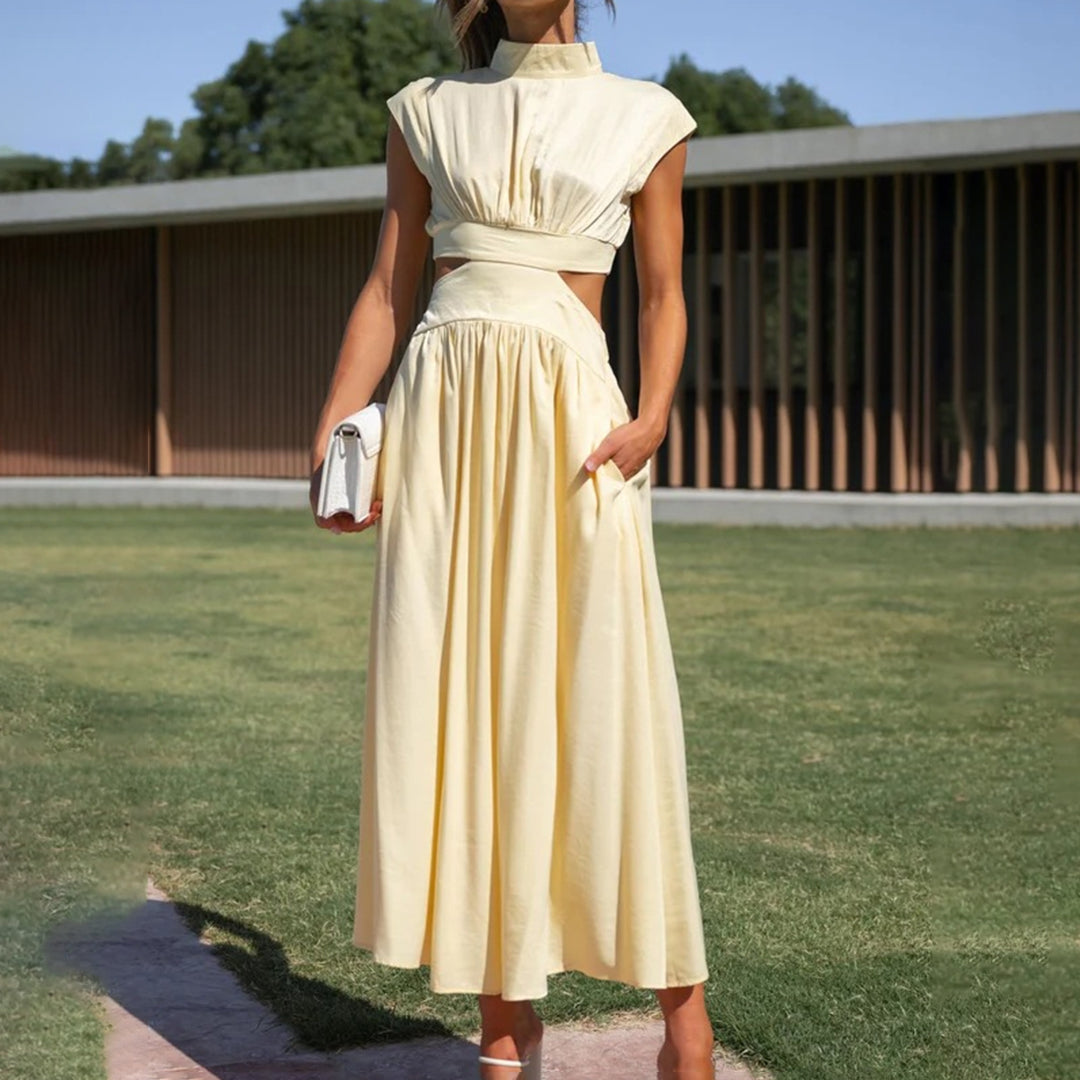 Clara | Robe Élégante avec Motifs Uniques et Tissus de Haute Qualité pour Femmes