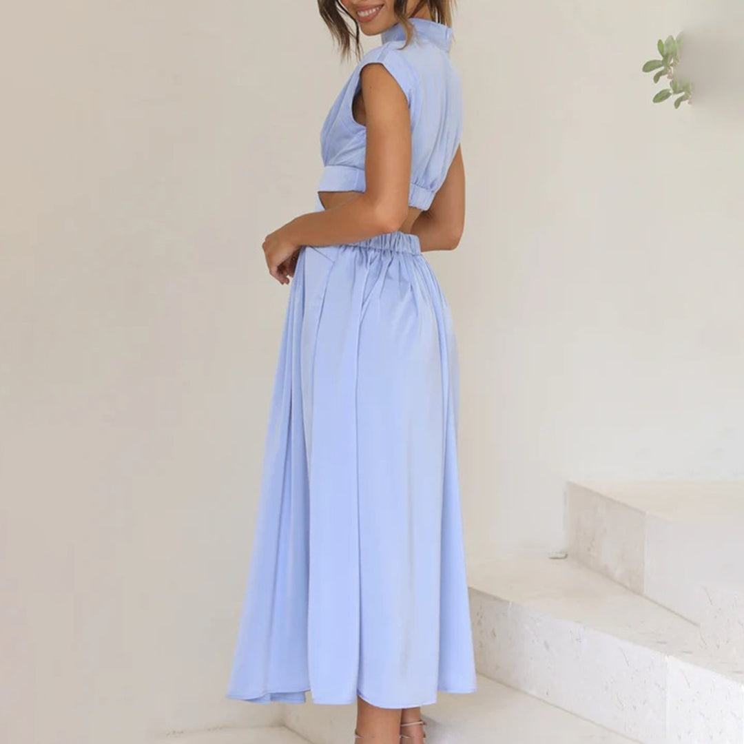 Clara | Robe Élégante avec Motifs Uniques et Tissus de Haute Qualité pour Femmes