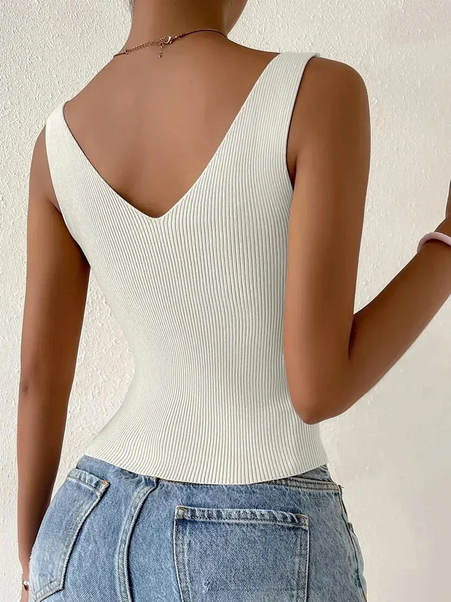 Soleil | Débardeur avec Tissu Respirant et Style Élégant pour Femmes