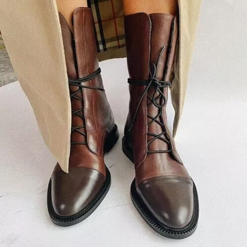 Maria | Bottines classiques en cuir vegan pour femmes