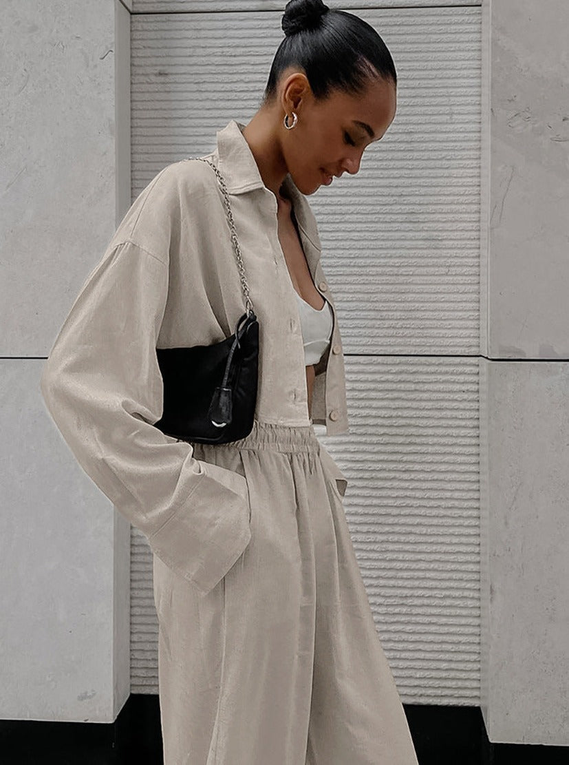 Liana | Costume de loisirs avec Design Plissé et Confort Optimal pour Femmes