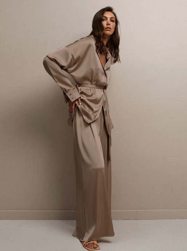 Léonie | Ensemble Élégant en Polyester Léger pour Femmes