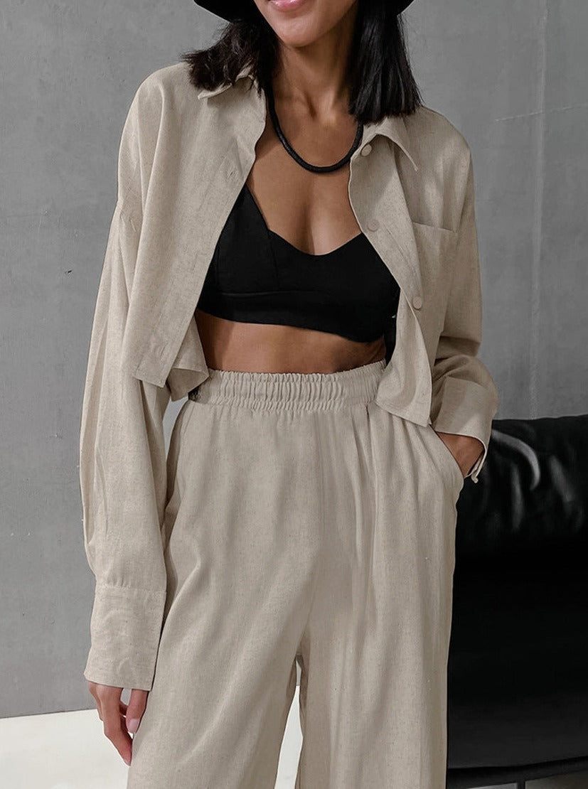 Liana | Costume de loisirs avec Design Plissé et Confort Optimal pour Femmes