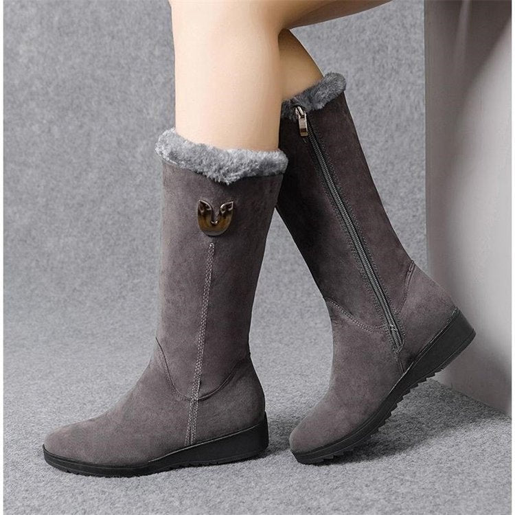 Remi | Bottes élégantes avec fourrure