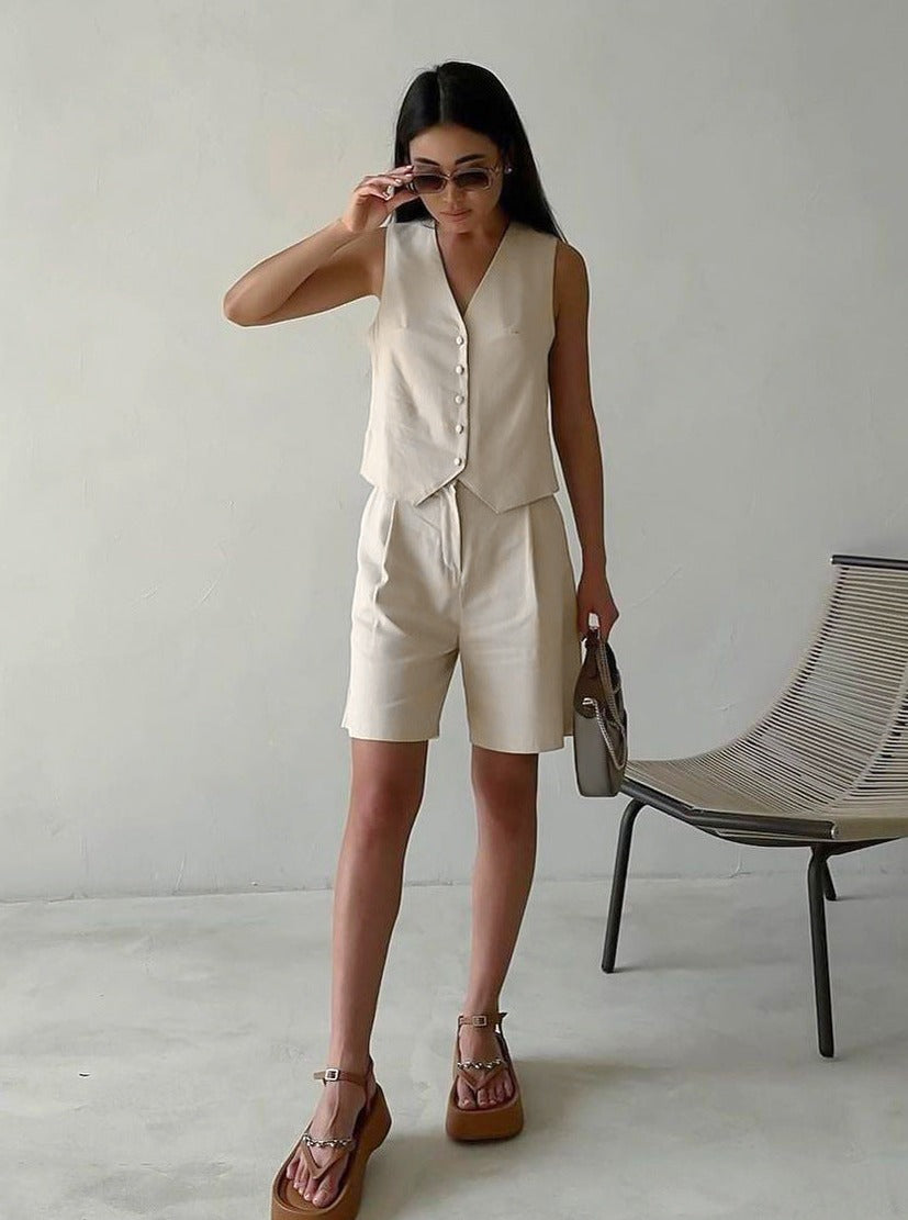 Soleil | Ensemble Décontracté avec Tissu Léger et Design Élégant pour Femmes