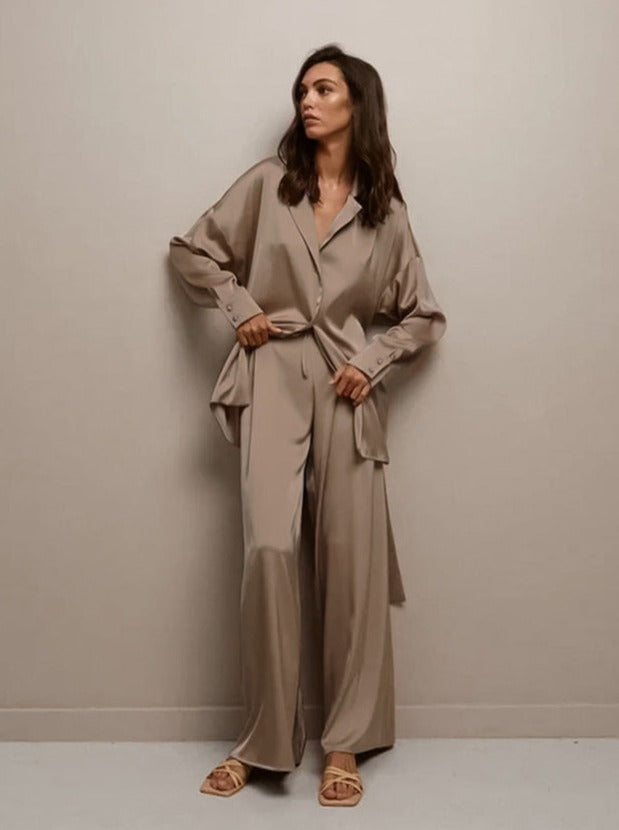 Léonie | Ensemble Élégant en Polyester Léger pour Femmes