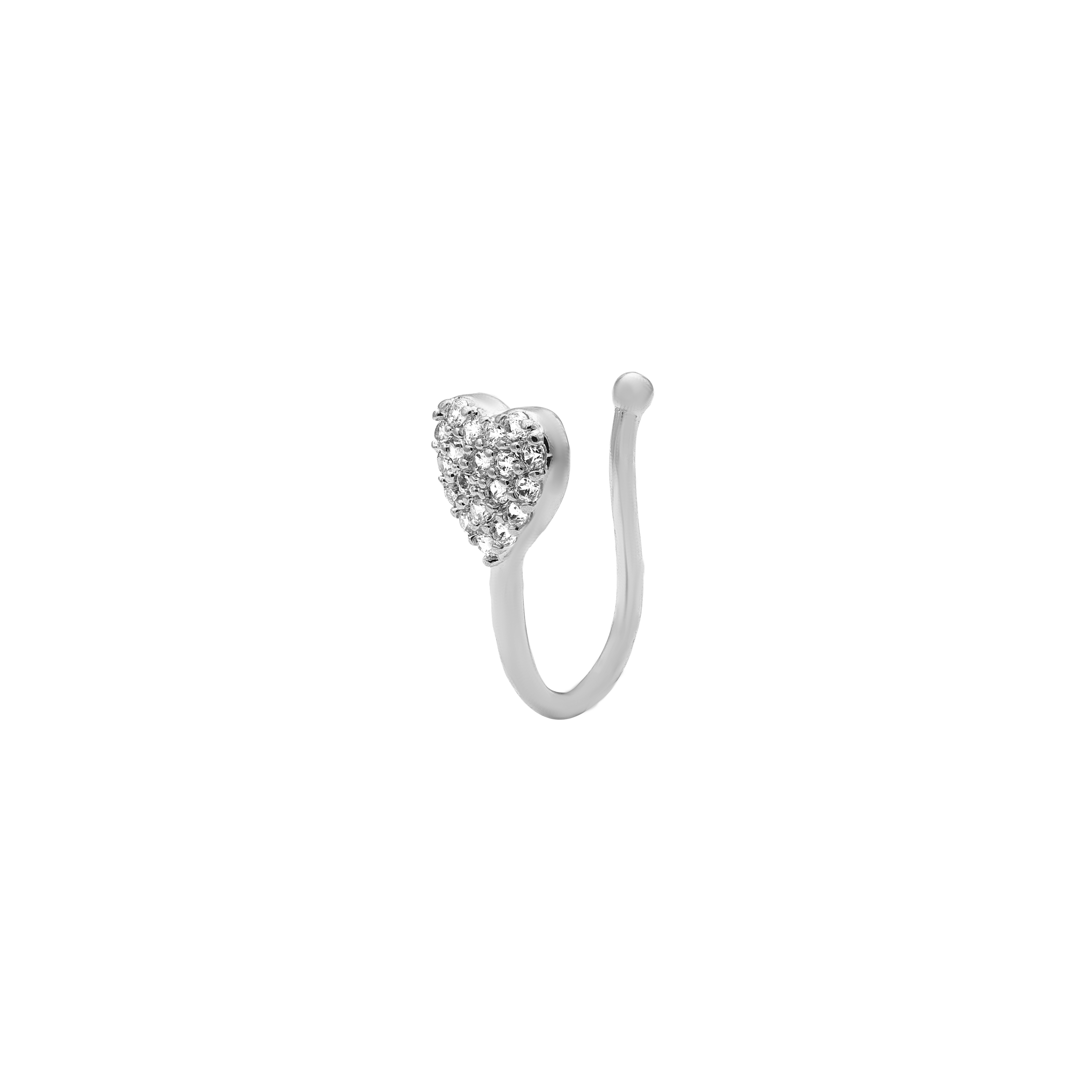 Lunaire | Earcuff en Cuir avec Finition Plaquée Or et Design Épuré pour Femmes