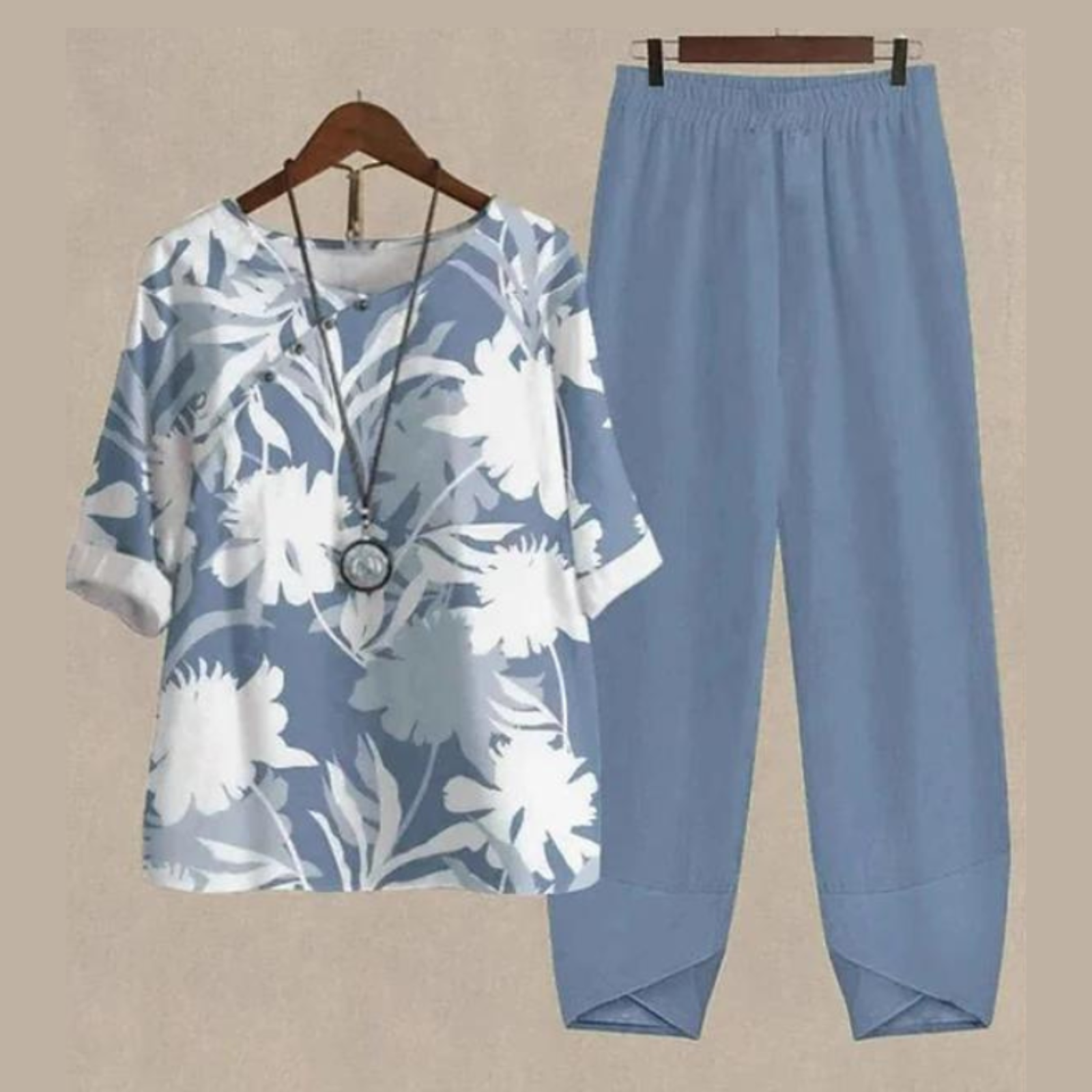 Rosie | Ensemble d'été avec Confort Ultime et Blouse Ample pour Femmes