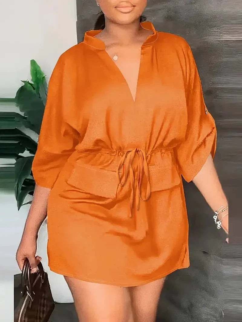 Jette - Magnifique costume avec ceinture coupé pour les grandes tailles