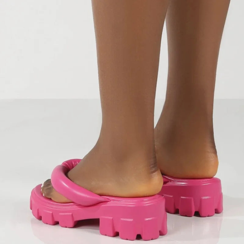 Lunaire | Chaussures de plage avec Semelle Épaisse et Design Élégant pour Femmes