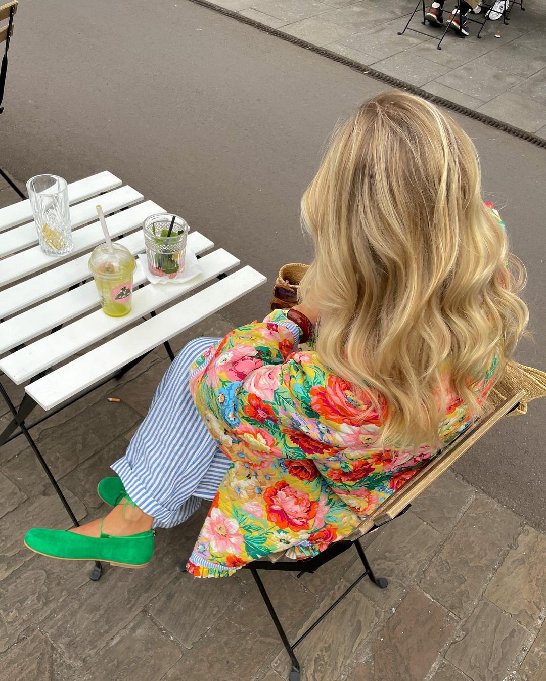 Léa | Manteau parka avec Imprimé Floral et Rembourrage Chaud pour Femmes