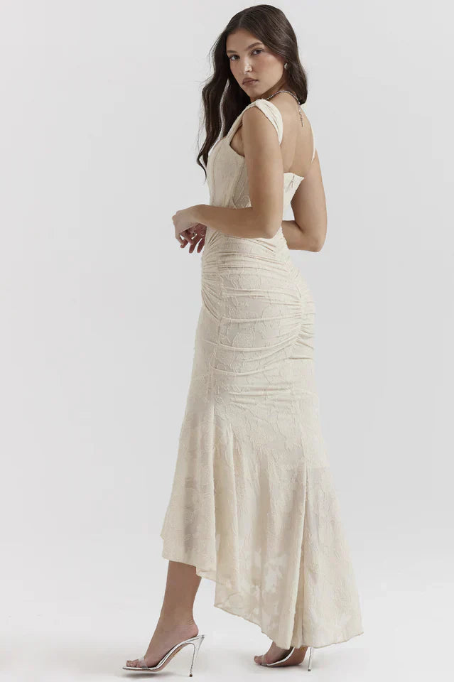 Lunaire | Robe Longue avec Motifs Éléguants et Tissus de Haute Qualité pour Femmes