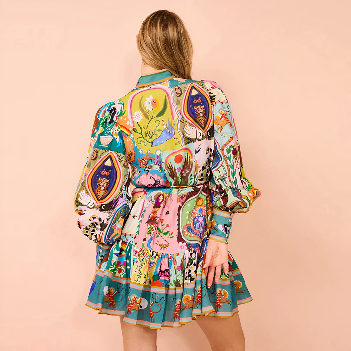 Clara | Robe Plissée avec Tissu Doux et Élégance Éternelle pour Femmes