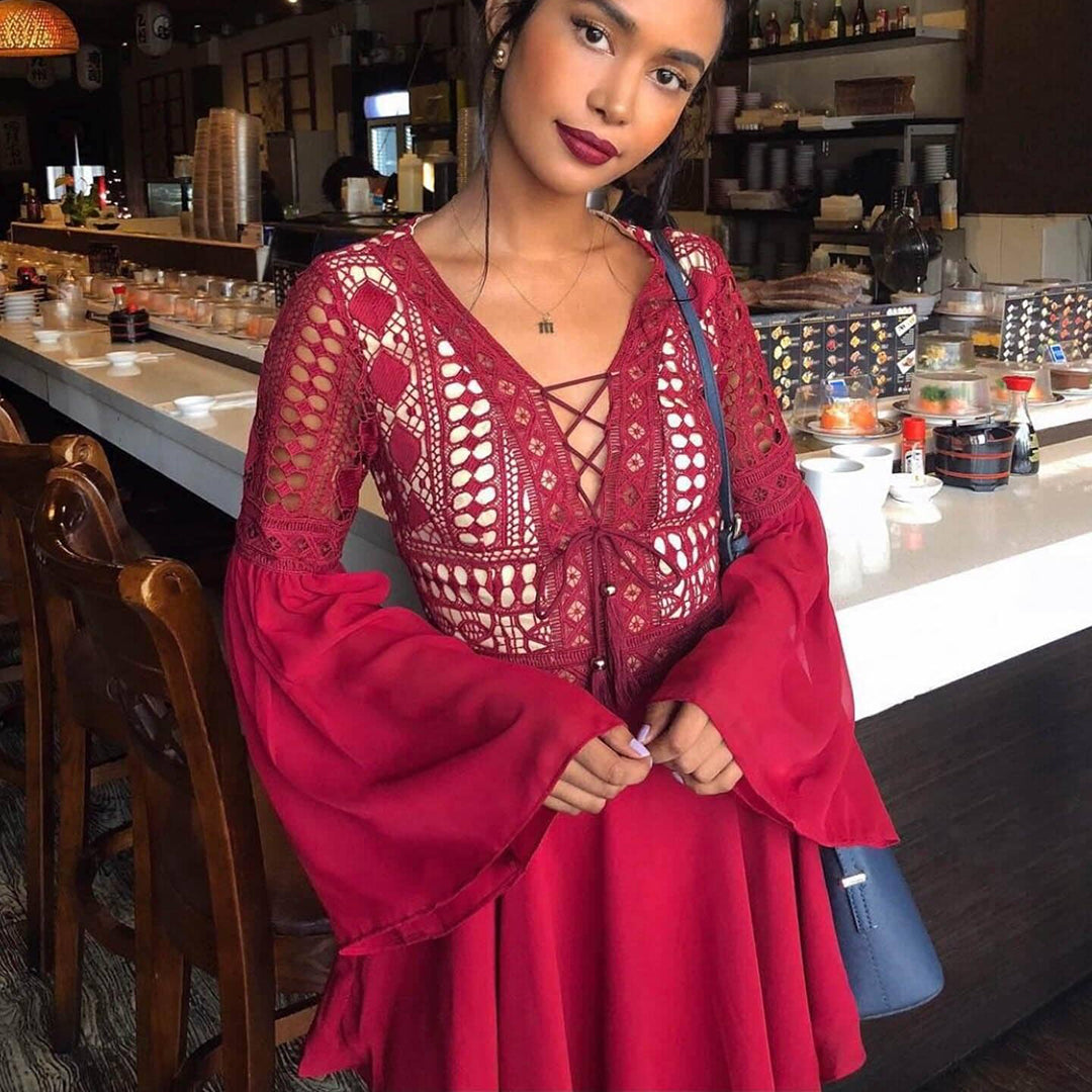Giselle - Mini-robe élégante