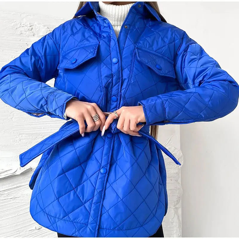 Luna | Veste Matelassée avec Style Élégant et Poches Pratiques pour Femmes