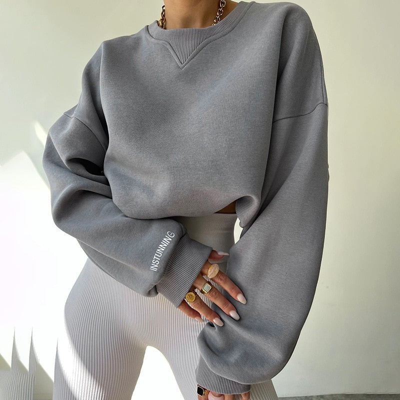 Liane | Sweat à Capuche Oversize avec Confort Douillet pour Femmes