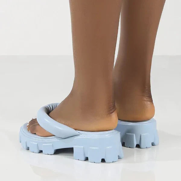 Lunaire | Chaussures de plage avec Semelle Épaisse et Design Élégant pour Femmes