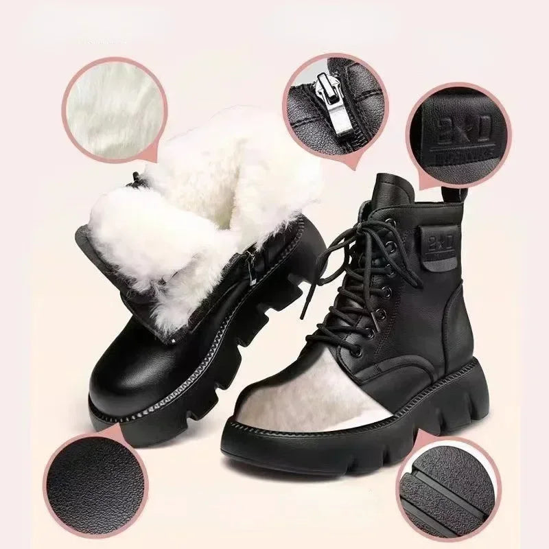 Amilija | Bottes d'hiver doublées élégantes pour femmes