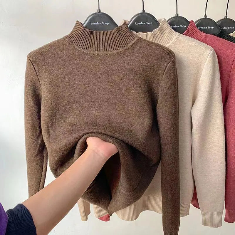 Sophie | Pull à col roulé avec Douceur Veloutée pour Femmes