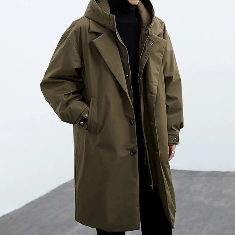 Gerry™ - Manteau Long Élégant pour Homme
