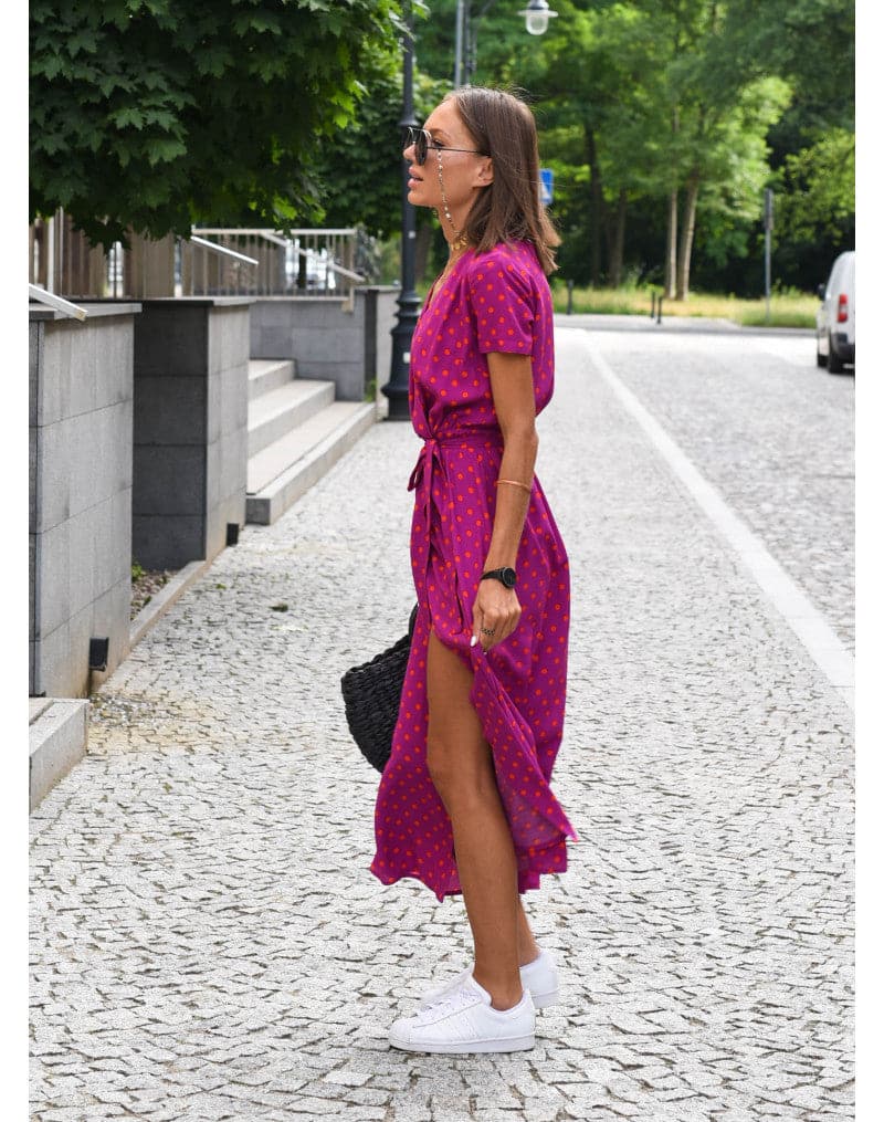 Franka - Belle robe large et colorée