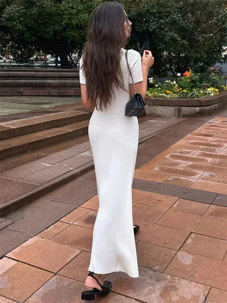 Léonie | Robe Chic avec Tissus de Haute Qualité et Motifs Variés pour Femmes
