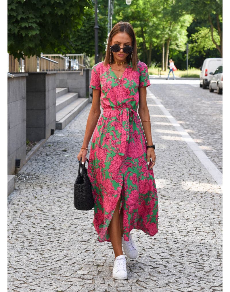 Franka - Belle robe large et colorée