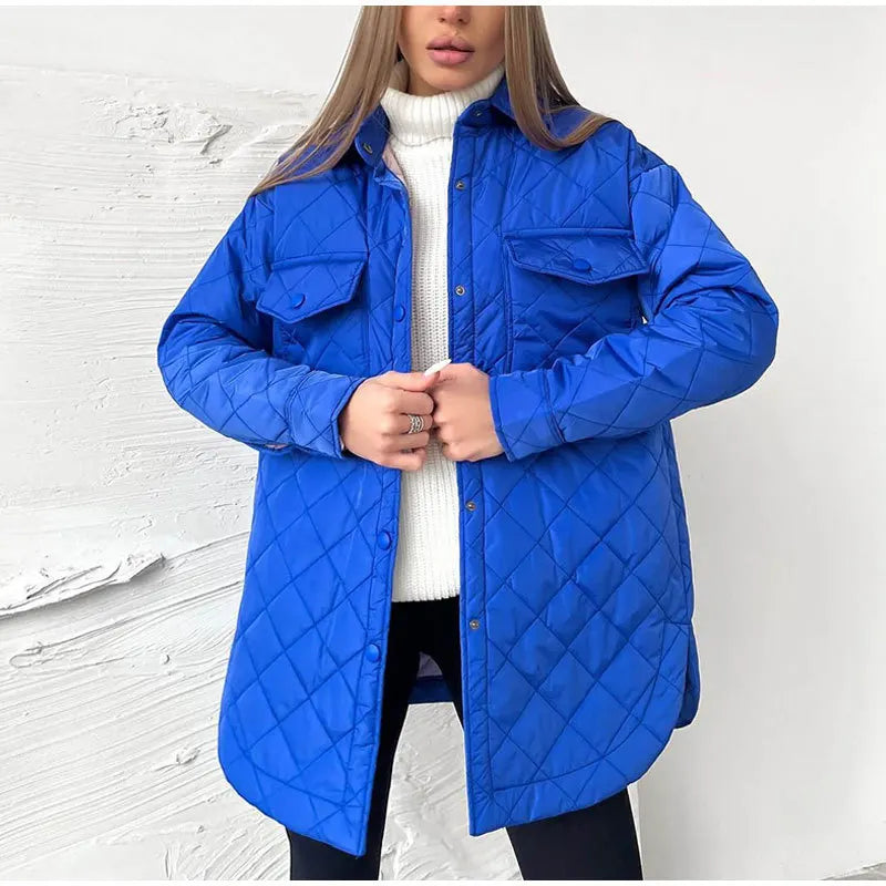 Luna | Veste Matelassée avec Style Élégant et Poches Pratiques pour Femmes