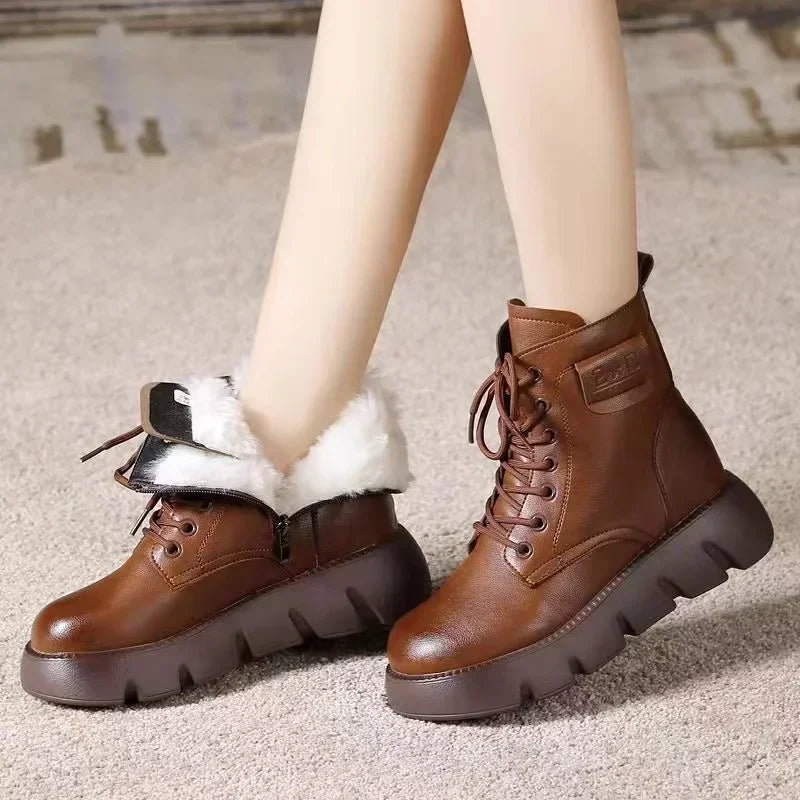 Amilija | Bottes d'hiver doublées élégantes pour femmes