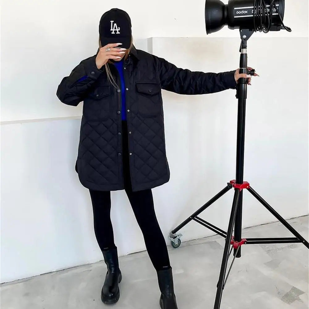 Luna | Veste Matelassée avec Style Élégant et Poches Pratiques pour Femmes