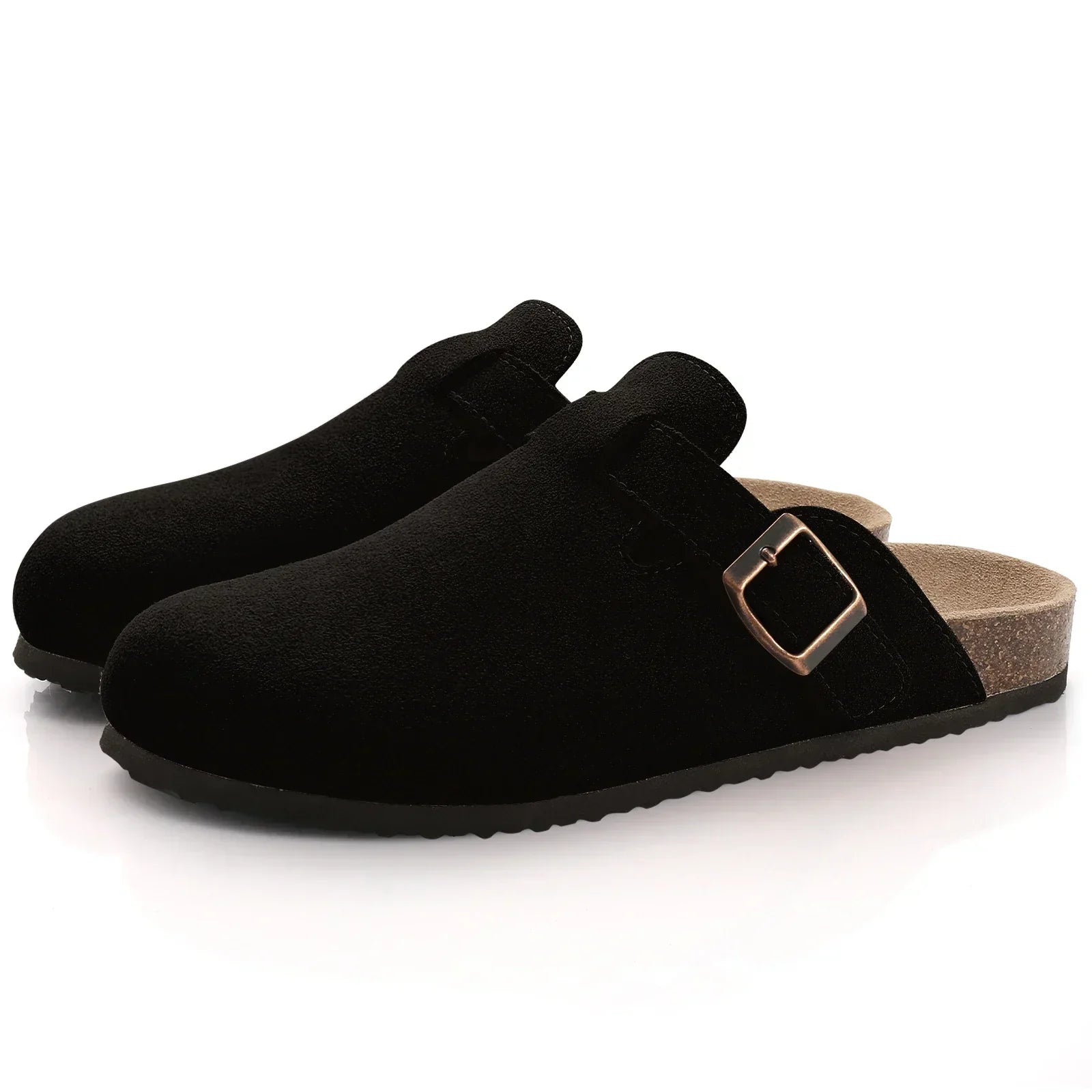 Nienke - Sandales de luxe en daim souple avec semelle confortable