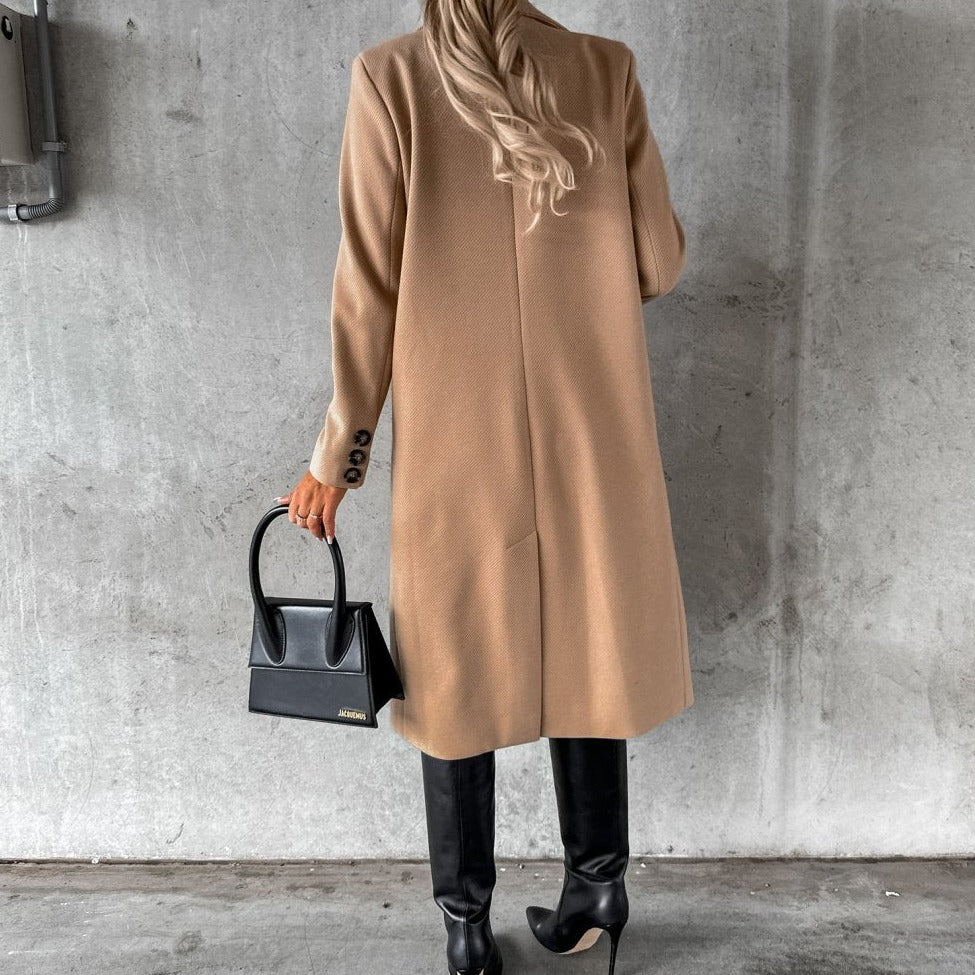 Lysandra | Manteau avec Tissu Doux et Élégant pour Femmes