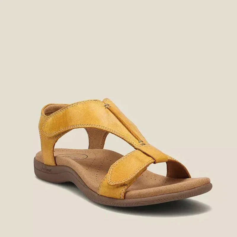 Sandy - Sandale ergonomique réglable en cuir