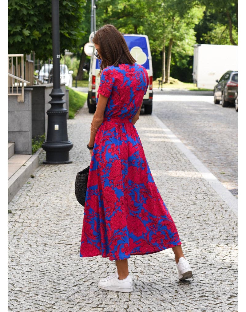 Franka - Belle robe large et colorée