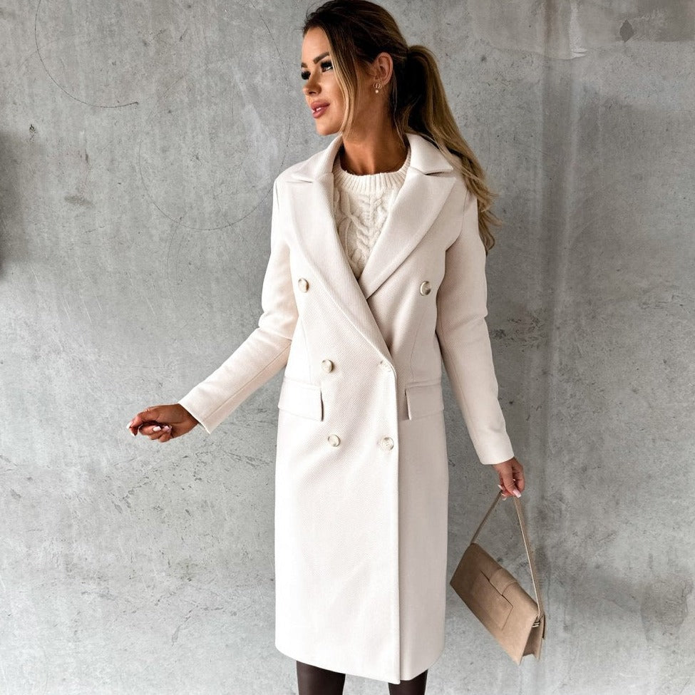 Lysandra | Manteau avec Tissu Doux et Élégant pour Femmes