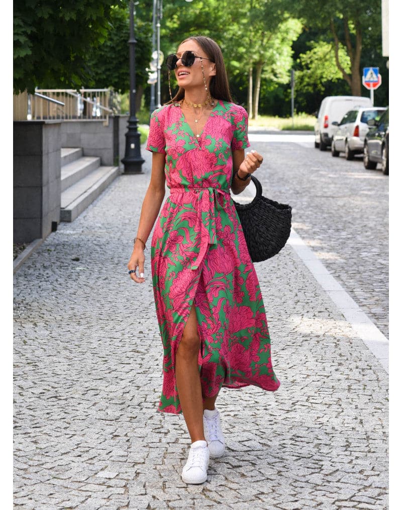 Franka - Belle robe large et colorée