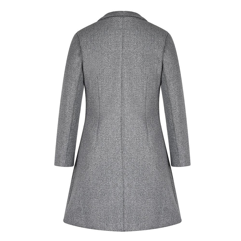 Aurélie | Manteau en laine mince avec Détails Raffinés et Confort Optimal pour Femme