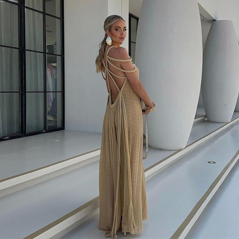 Elara | Robe longue sexy avec motifs uniques et élégants pour femmes