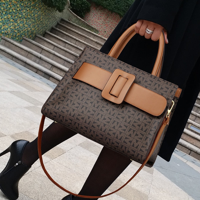 Lia | Sac en Cuir avec Détails Élégants et Compartiments Pratiques pour Femme