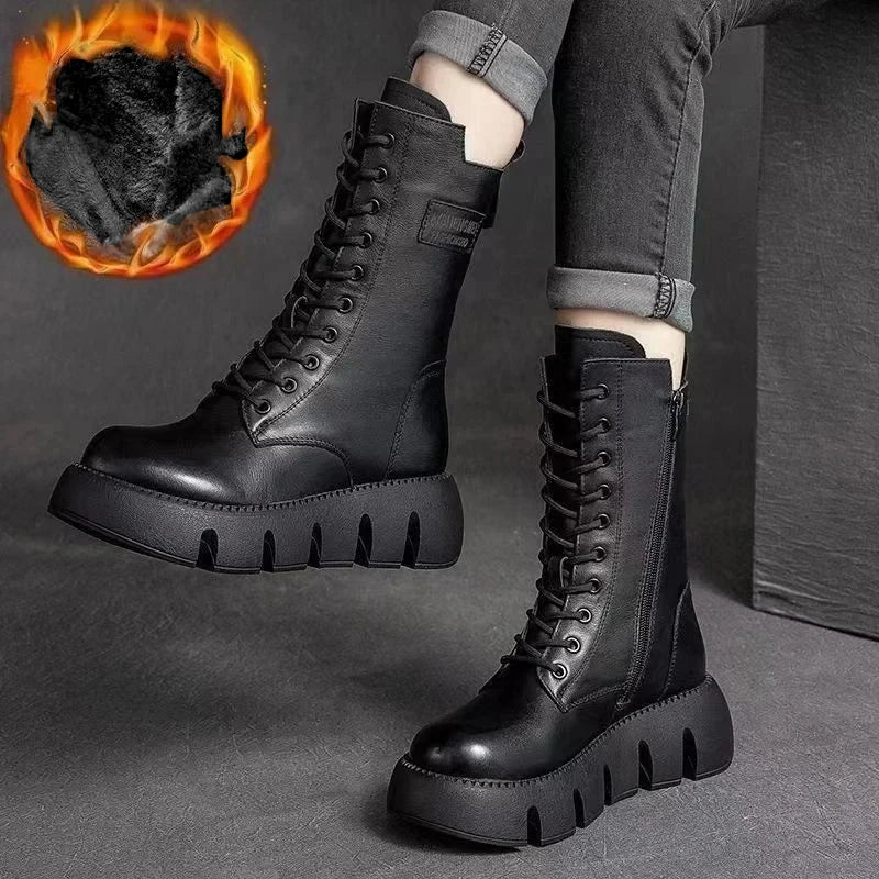 Amilija | Bottes d'hiver doublées élégantes pour femmes