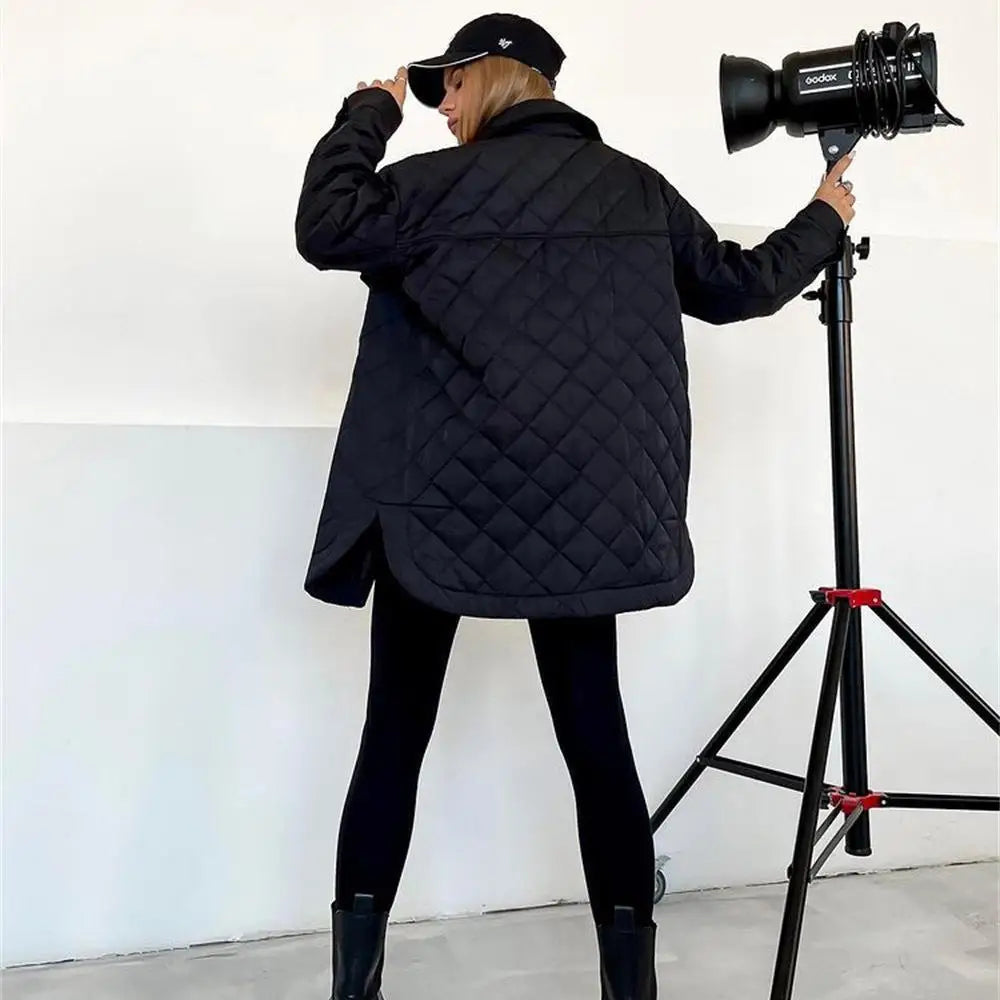 Luna | Veste Matelassée avec Style Élégant et Poches Pratiques pour Femmes